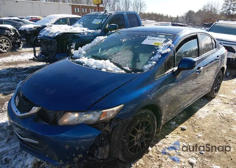 2013 Honda Civic Lx z USA, uszkodzony, nr VIN 19XFB2F59DE273728